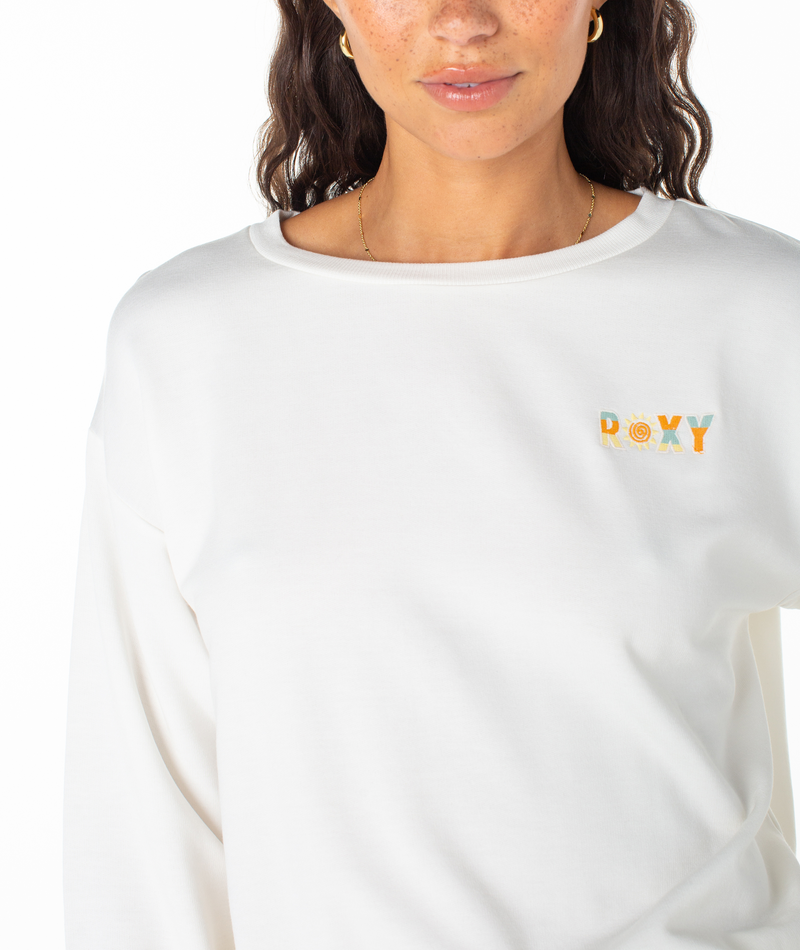 Surfing By Moonlight Fleece Top - Roxy