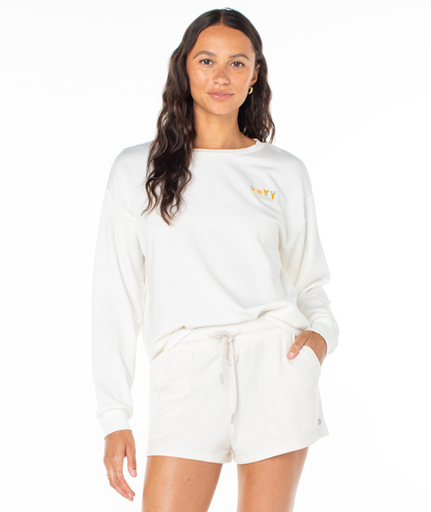 Surfing By Moonlight Fleece Top - Roxy