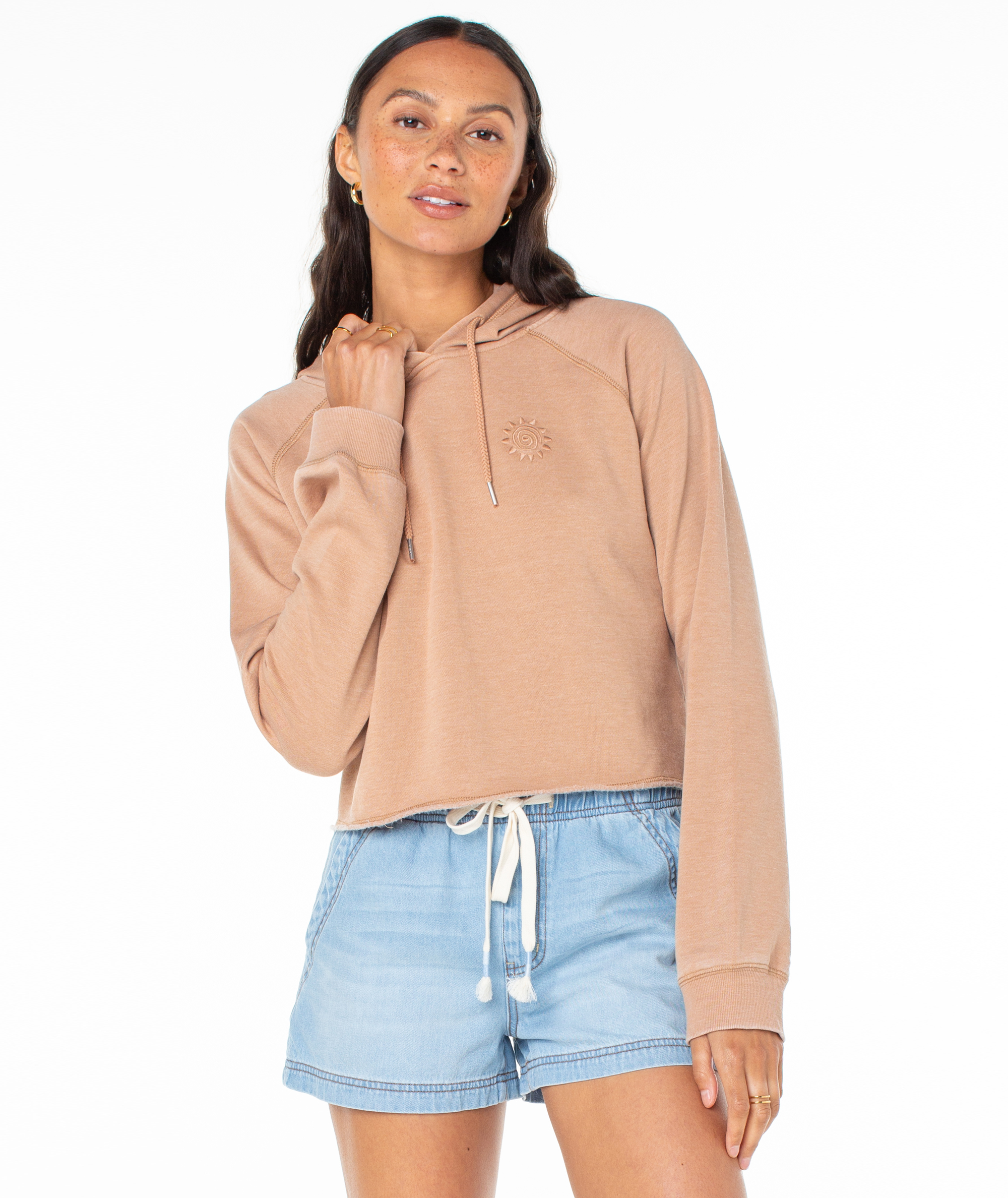 We Arrived Fleece Top - Roxy