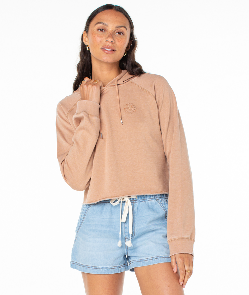 We Arrived Fleece Top - Roxy