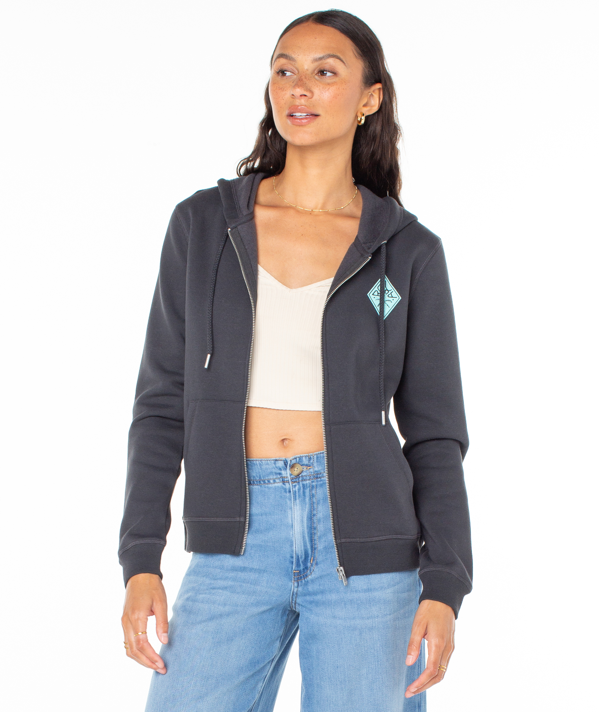 Evening Hike Zip-Up - Roxy Evening Hike Zip-Up - Roxy