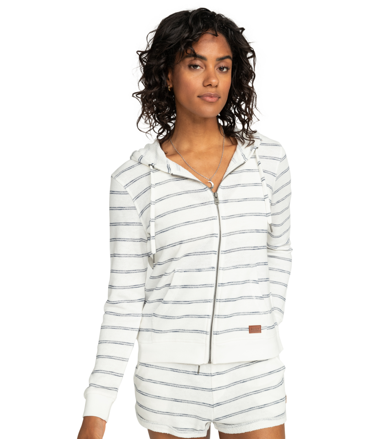 Perfect Wave Striped Fleece Top - Roxy