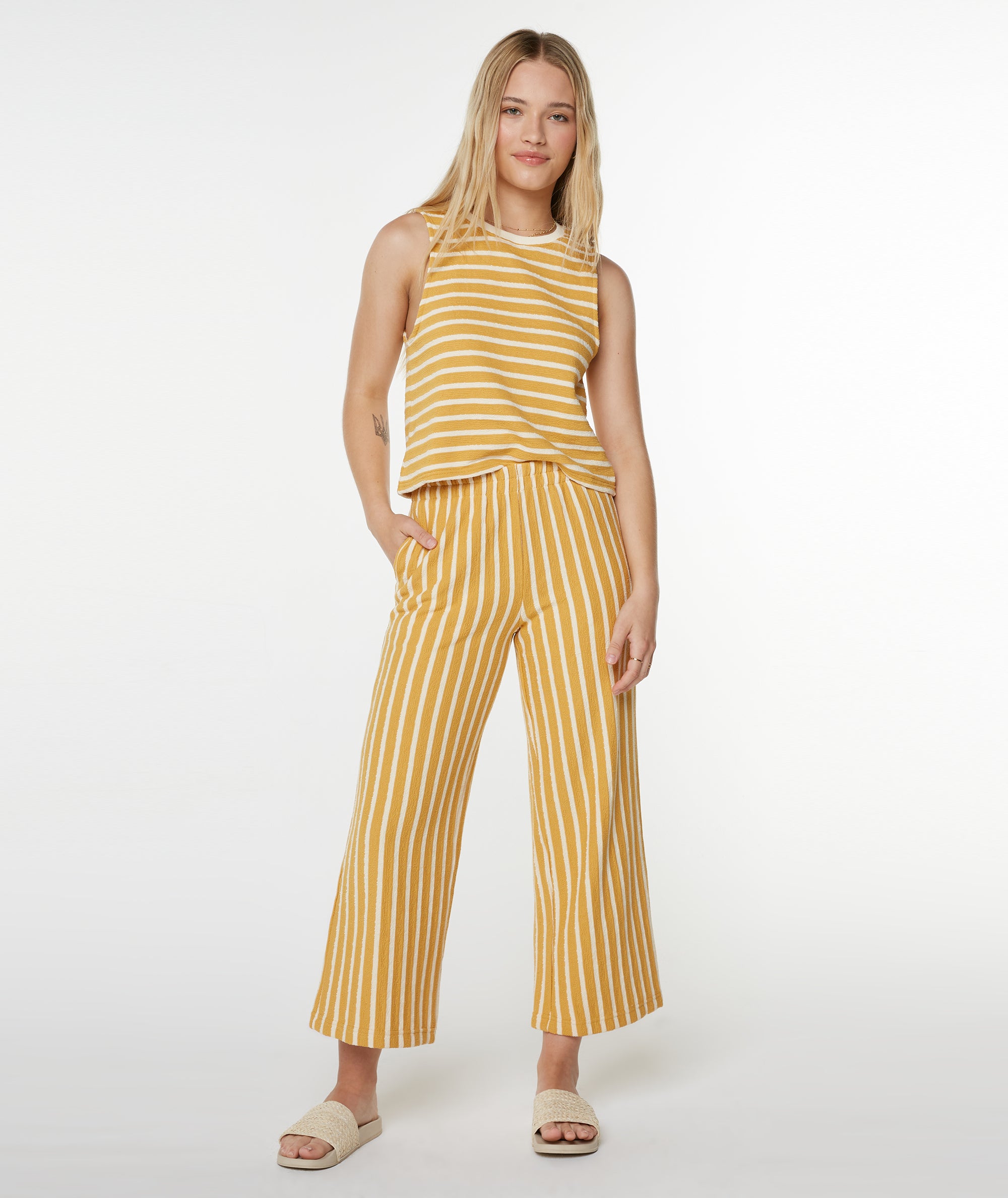 Java Stripe Tank - Roxy