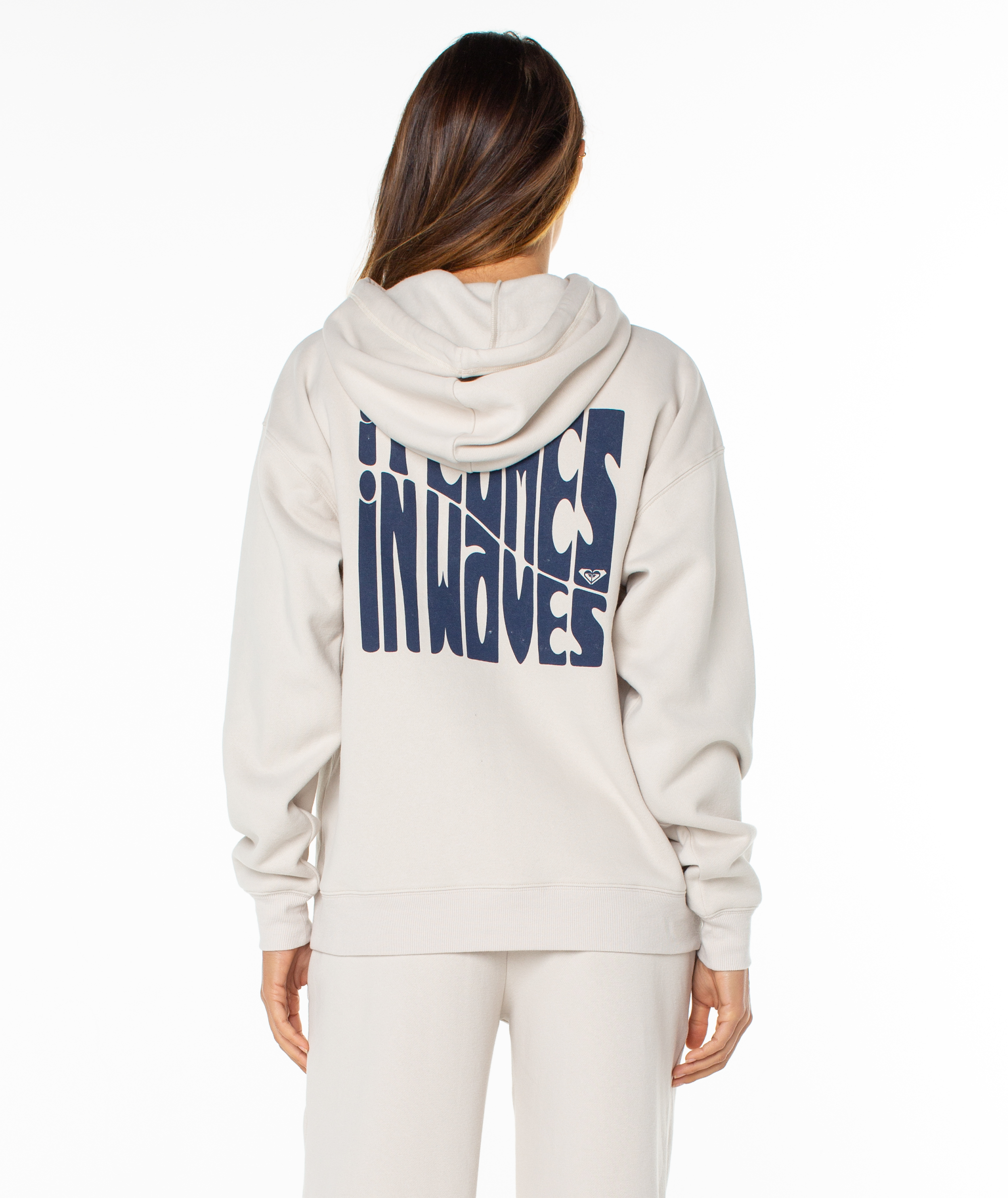 Raya Hoodie - Pumice Stone - Roxy