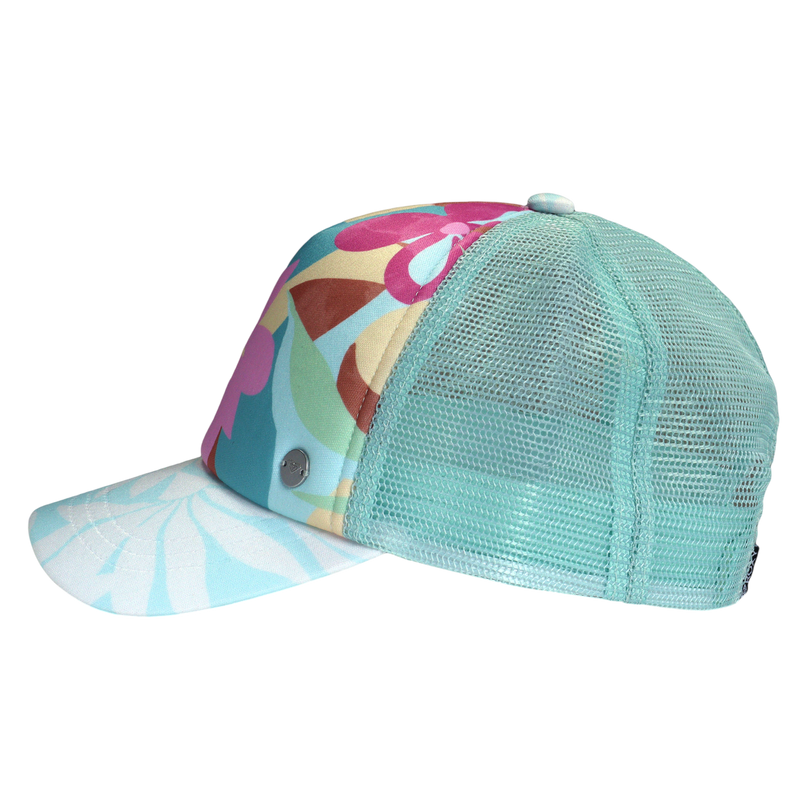 Roxy Girls Honey Coconut Trucker - Endless Summer Fair Aqua - Roxy