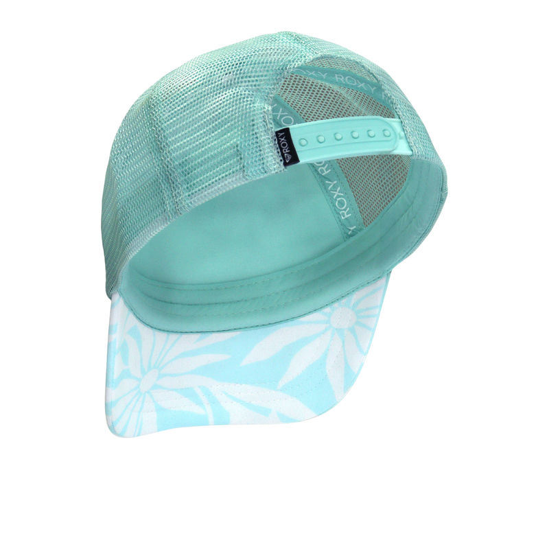 Roxy Girls Honey Coconut Trucker - Endless Summer Fair Aqua - Roxy