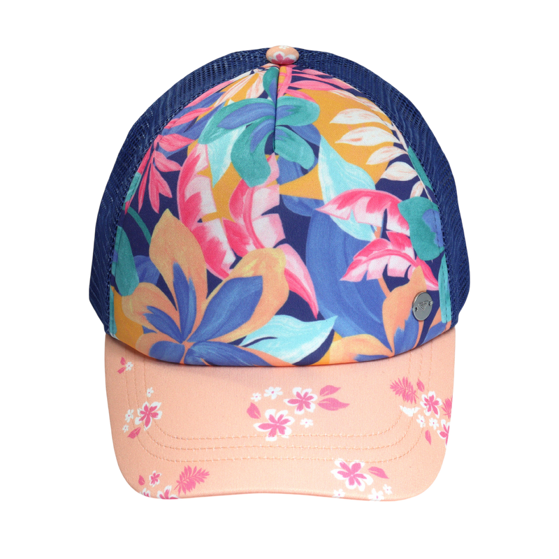Roxy Girls Honey Coconut Trucker - Golden Hour Coastal Fjord - Roxy