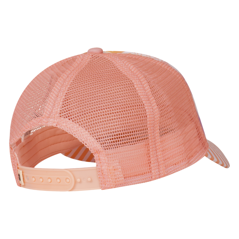 Roxy Girls Honey Coconut Trucker - Peach Bud Lahaina Light Rg S - Roxy