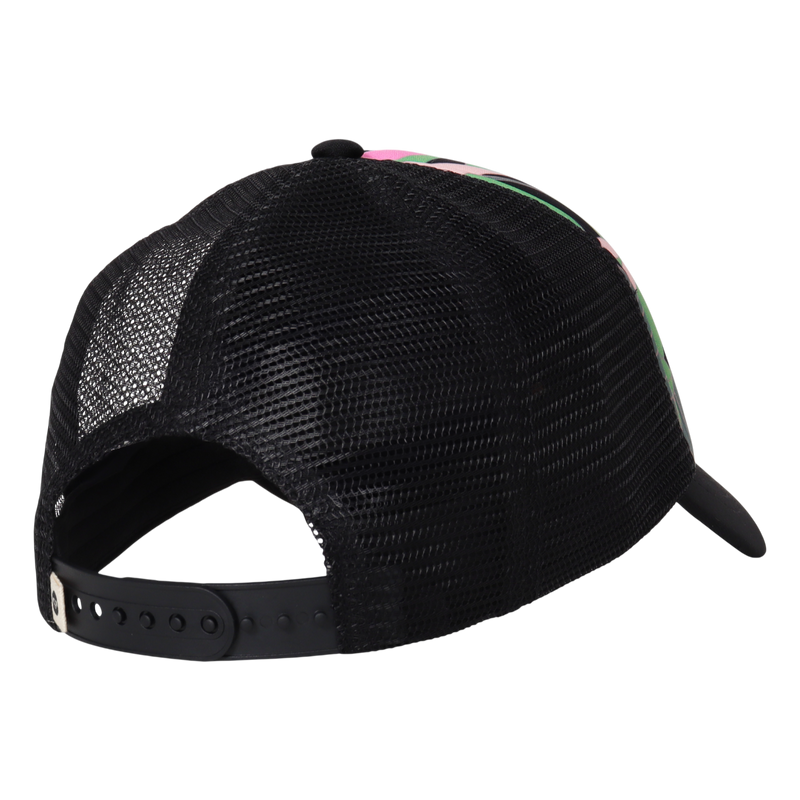 Roxy Girls Honey Coconut Trucker - Anthracite Floral Fiesta Big - Roxy