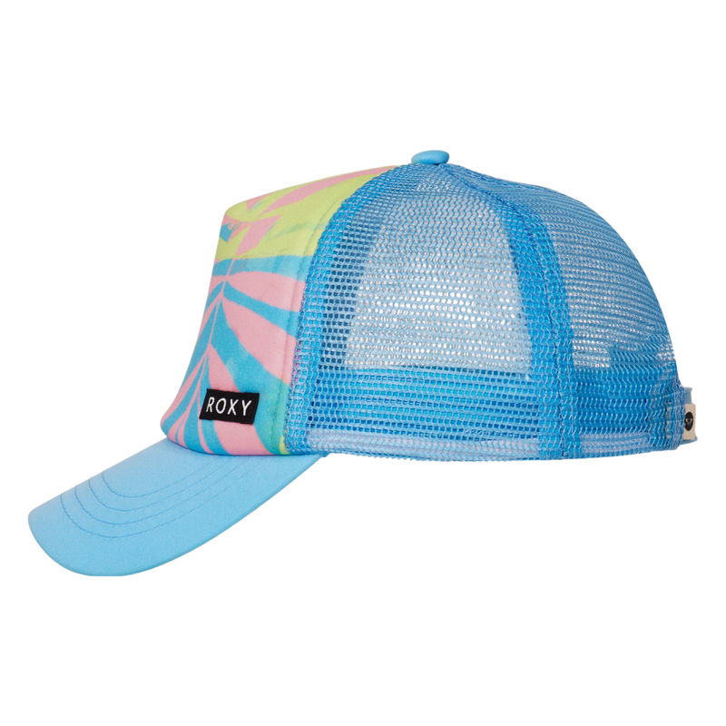 Roxy Girls Honey Coconut Trucker - Daiquiri Green All Palmed O Rg - Roxy