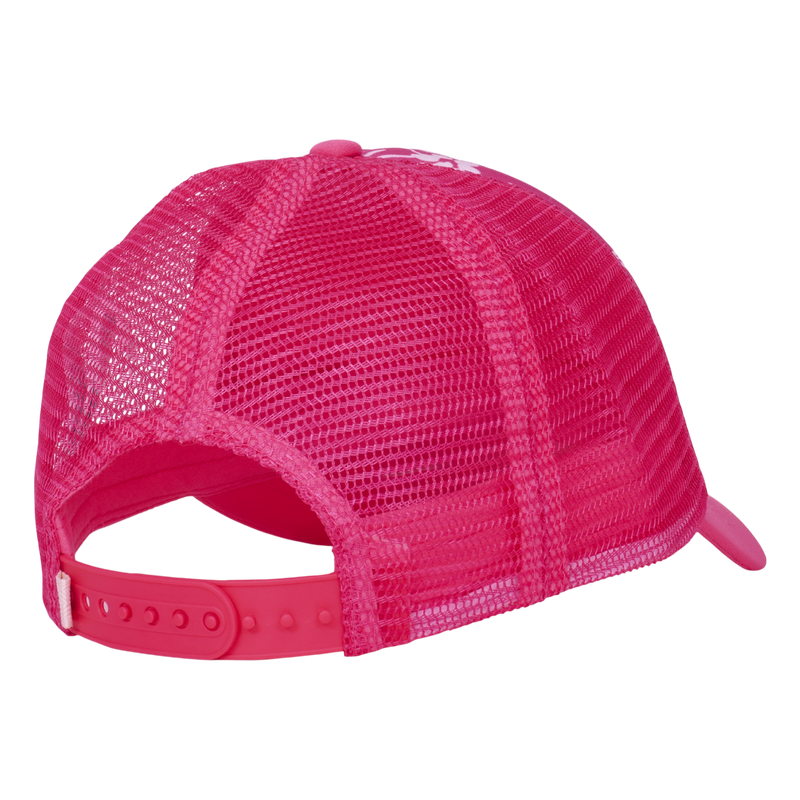 Roxy Girls Honey Coconut Trucker - Shocking Pink Hello Aloha - Roxy