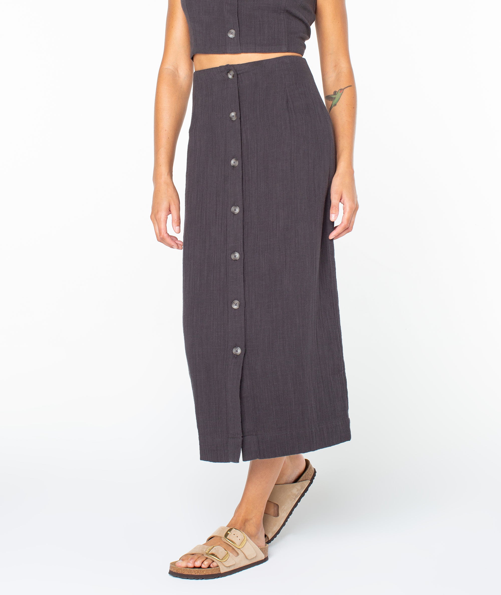 O.ria　レディース　BLK M Island Nomad Skirt - Roxy