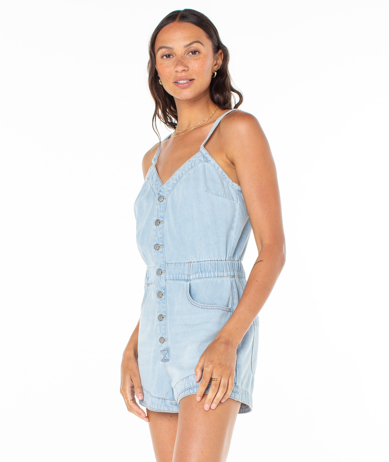 Naia Woven Onesie - Roxy