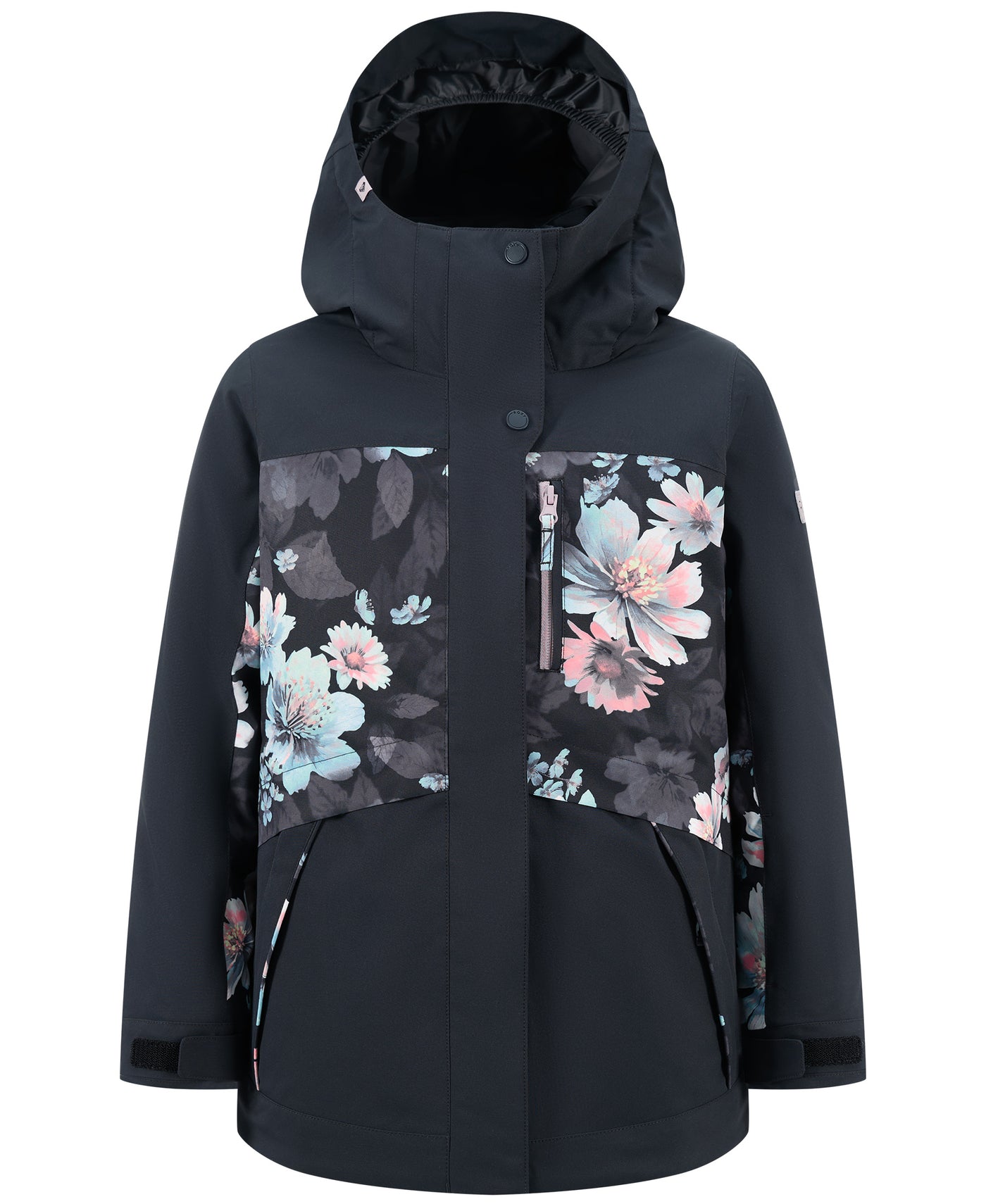 Girls' Roxy Floral Block Parka - Roxy