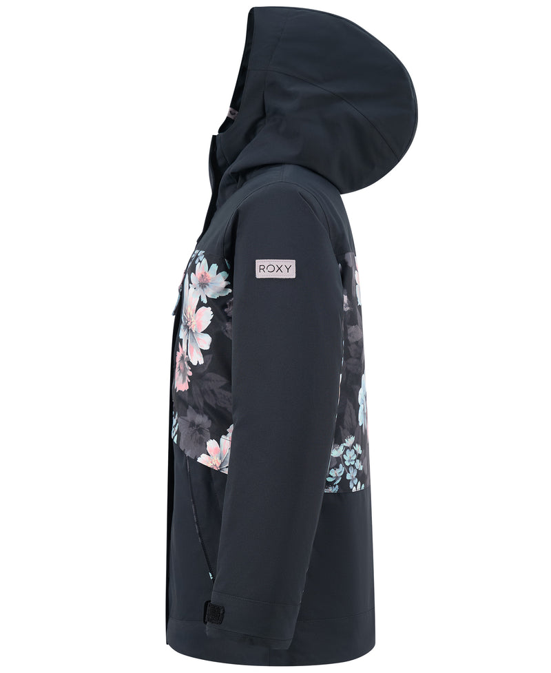Girls' Roxy Floral Block Parka - Roxy