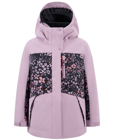 Girls' Roxy Floral Block Parka - Roxy