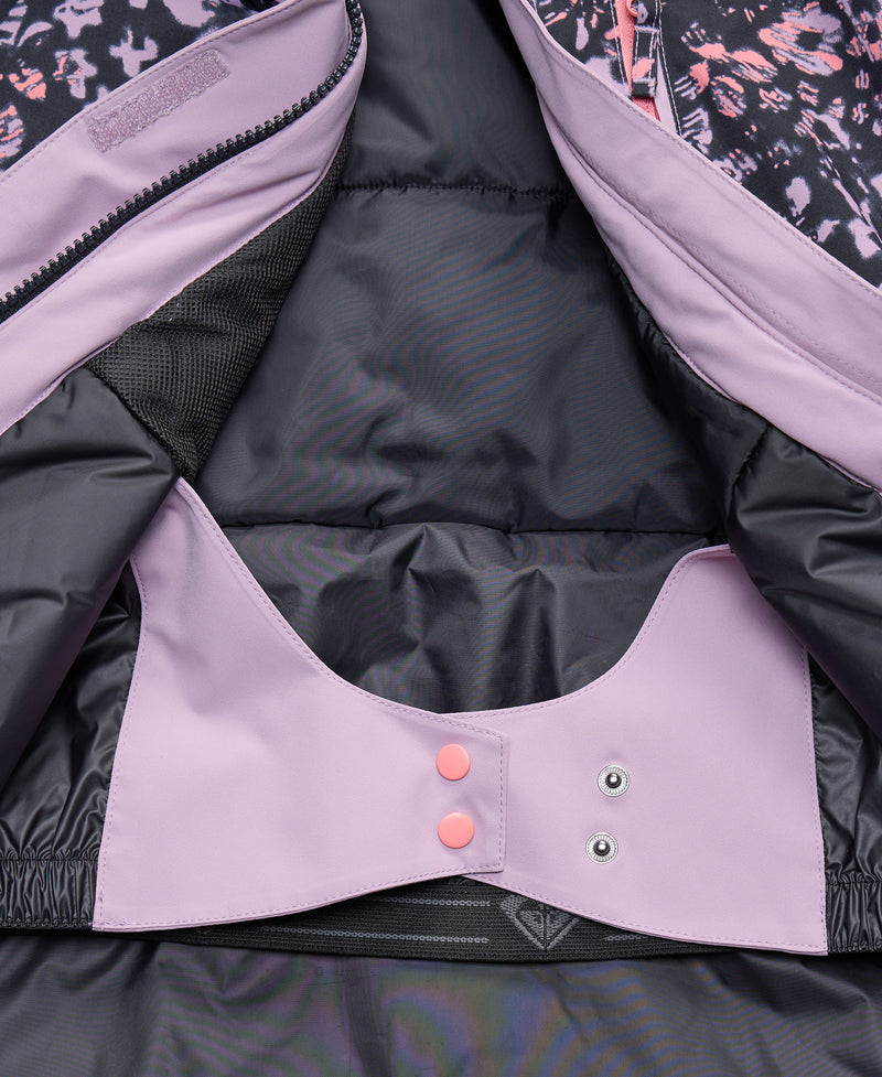 Girls' Roxy Floral Block Parka - Roxy