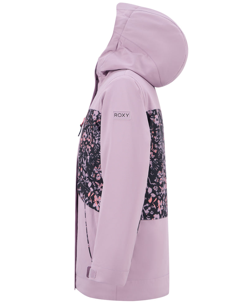 Girls' Roxy Floral Block Parka - Roxy