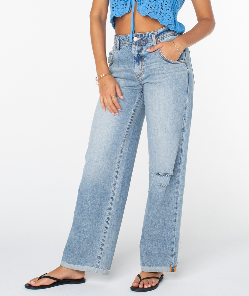 Jetty Denim Pant - Roxy