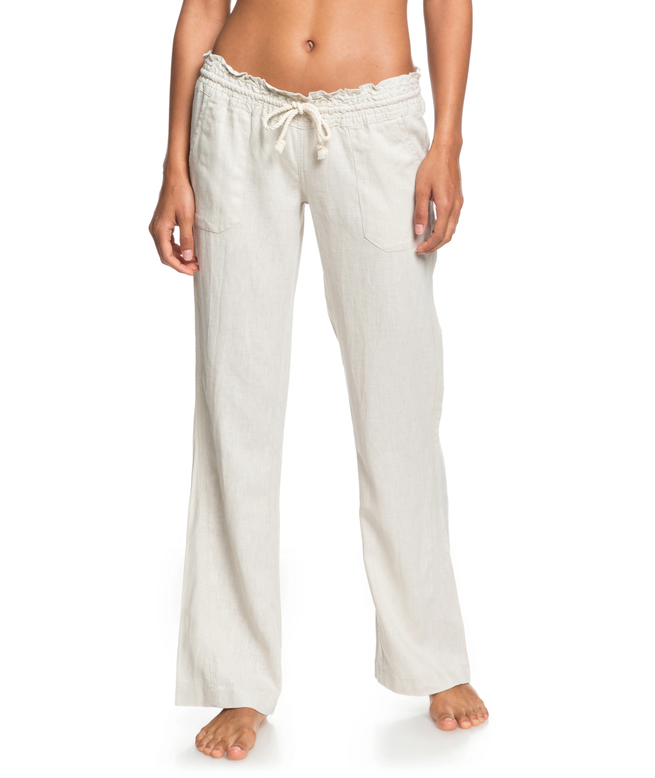 Oceanside Pant - Stone Solid - Roxy