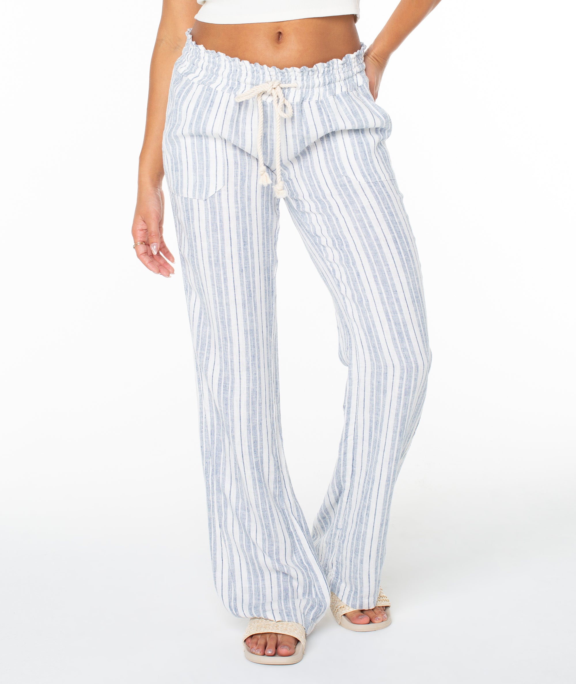 Oceanside Striped Pant - Roxy 