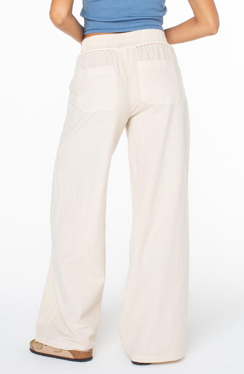 Paddle On Pant Solid Pant - Roxy