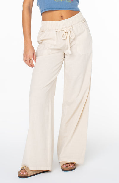 Paddle On Pant Solid Pant - Roxy