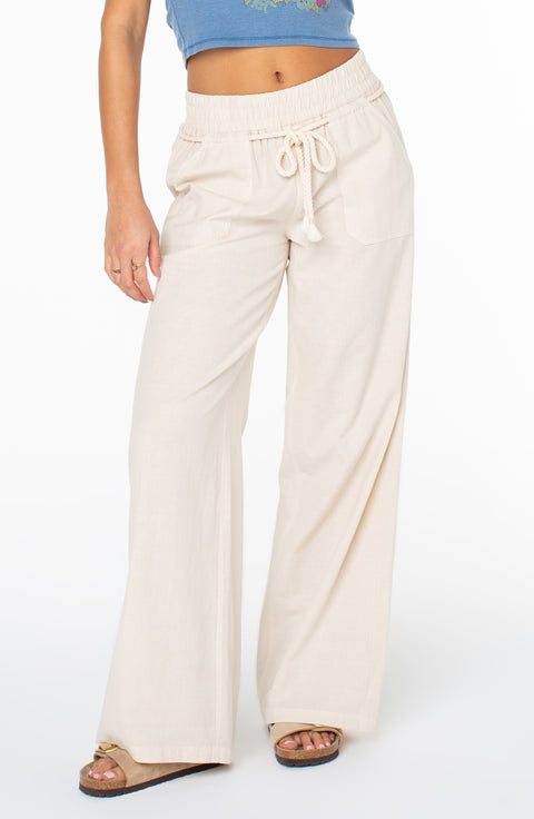 Paddle On Pant Solid Pant - Roxy