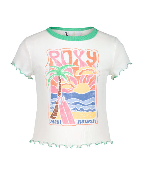 Little Girls' Ocean Poster Baby Tee - Roxy