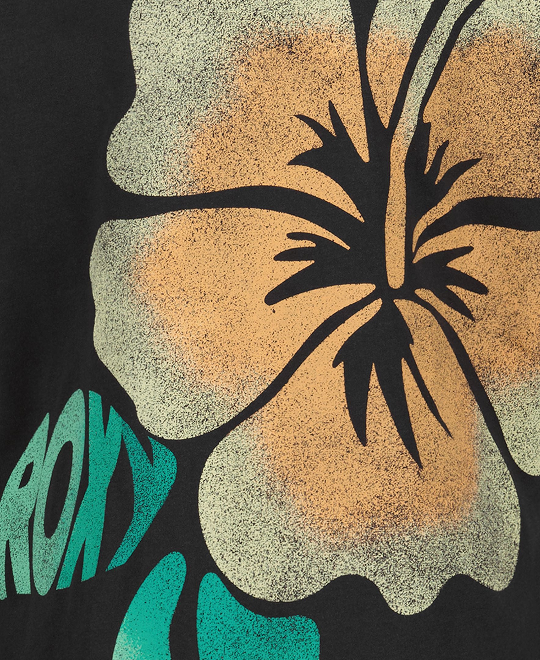 Girls' Hibiscus Oversized Tee - Roxy