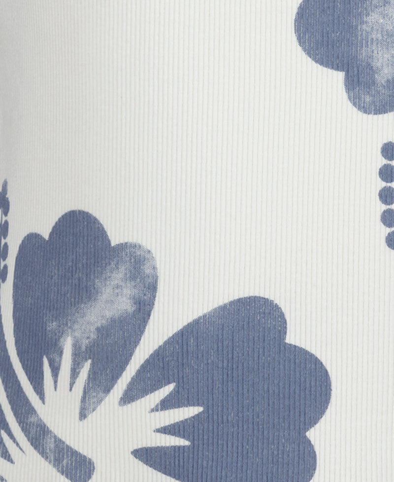 Girls' Hibiscus Stamp Tank - Roxy