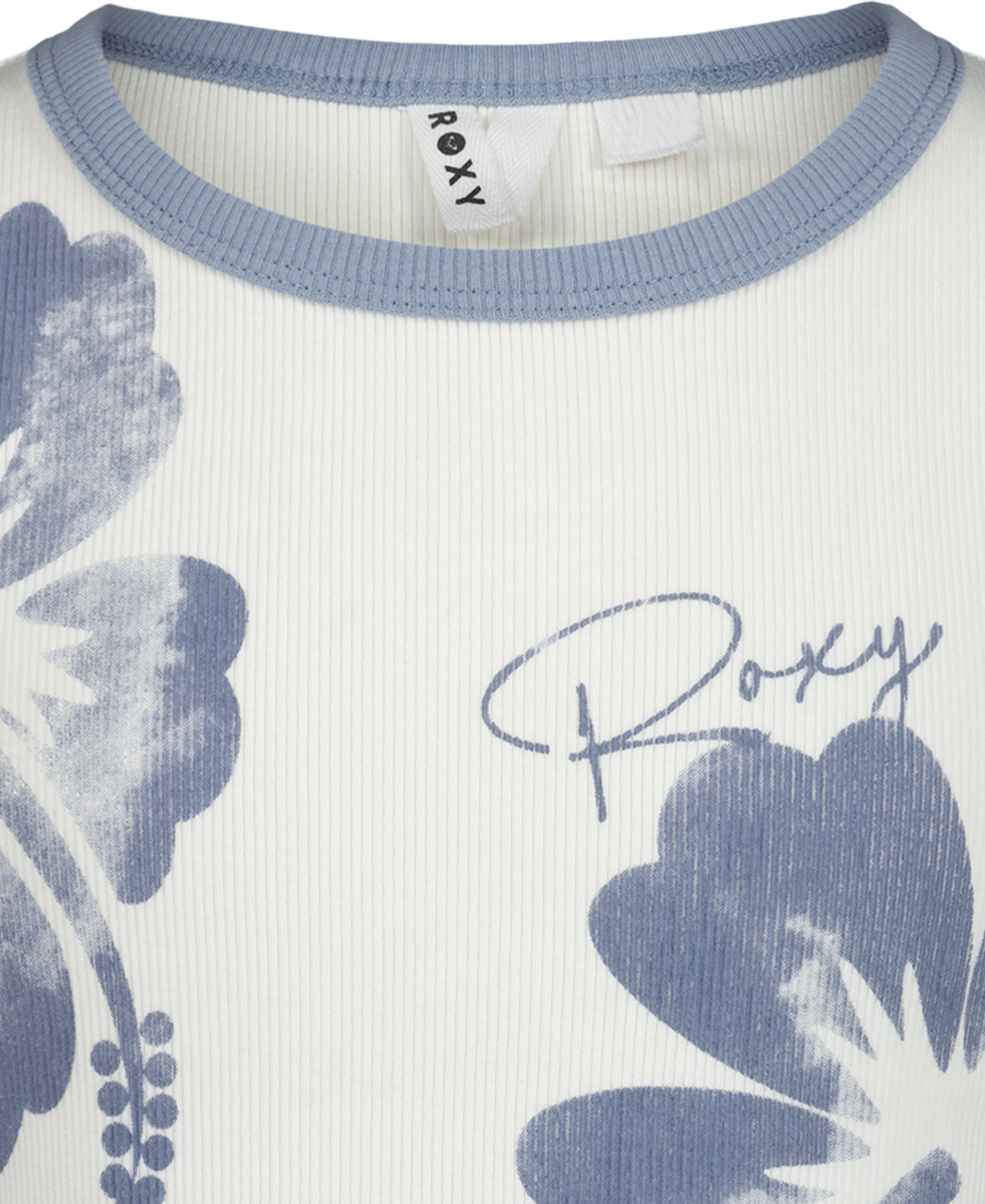 Girls' Hibiscus Stamp Tank - Roxy