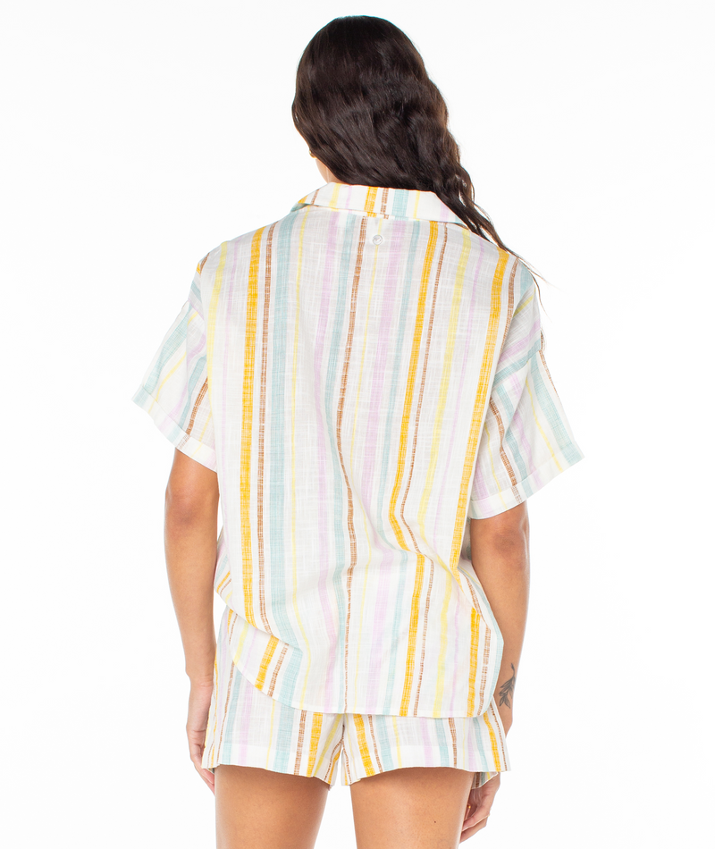 Beach Nostalgia Woven Top - Roxy