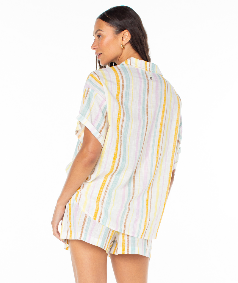 Beach Nostalgia Woven Top - Roxy