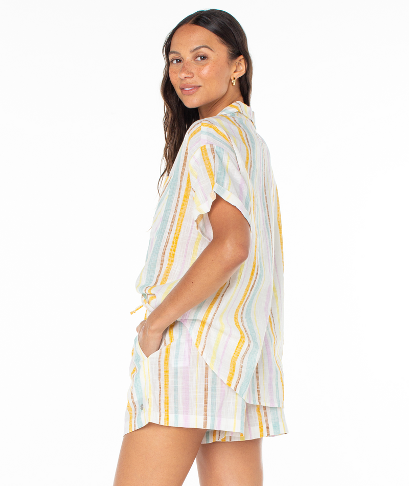 Beach Nostalgia Woven Top - Roxy