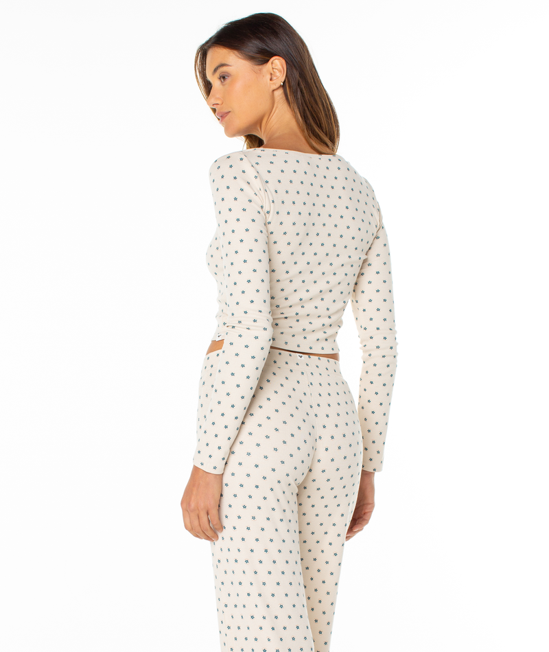 Feelin Cozy Top - Parchment - Roxy