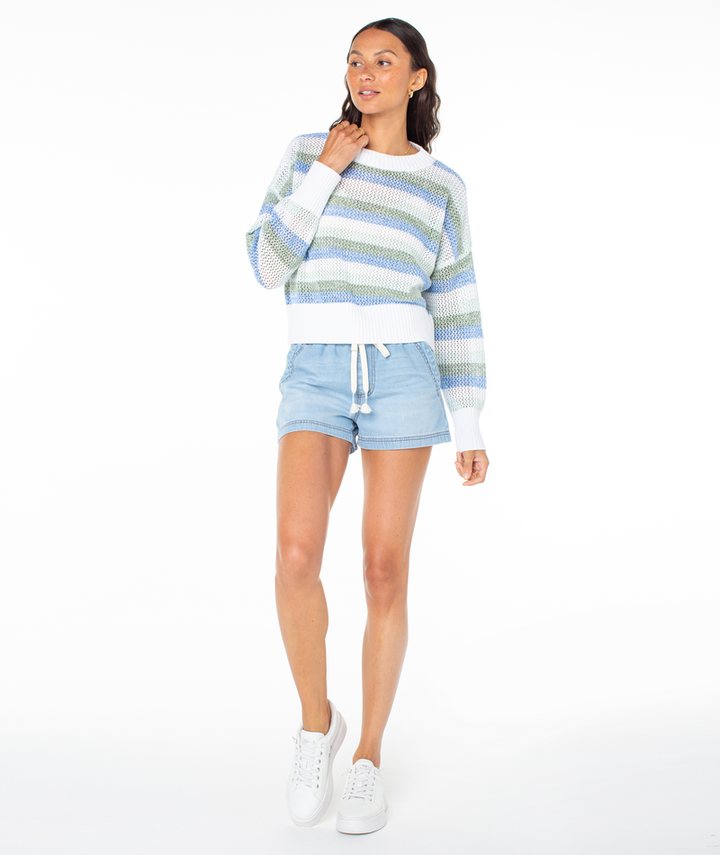 Frankie Stripe Sweater - Roxy