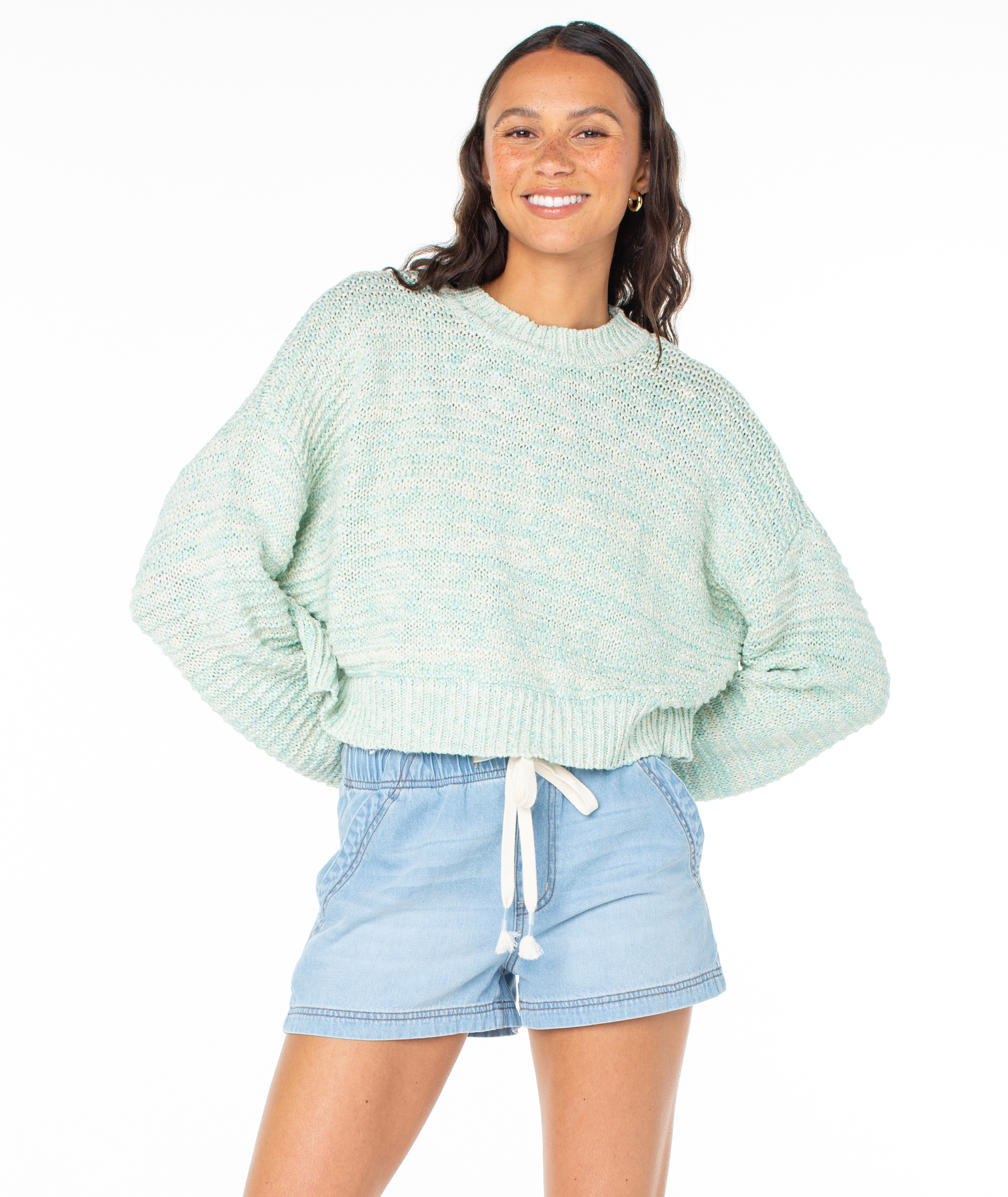 Enchanted Sky Crewneck Sweater - Roxy