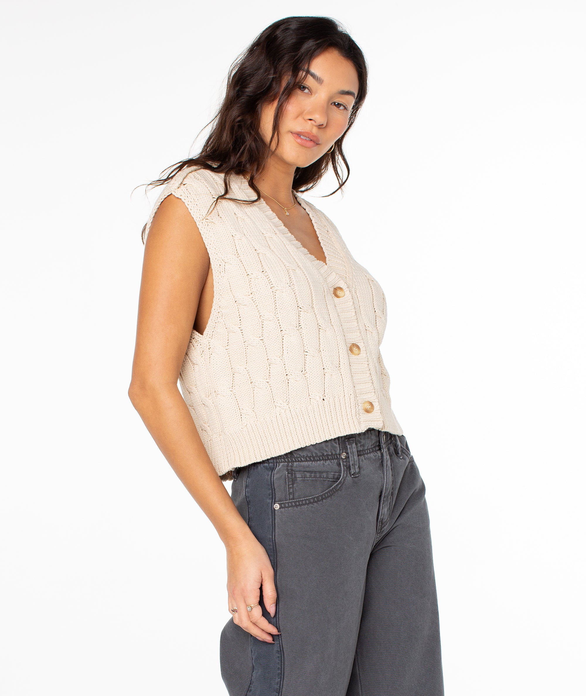 Easy A Vest - Roxy
