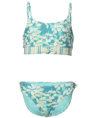 Girls' Hibiscus Mirage Bikini Set - Roxy