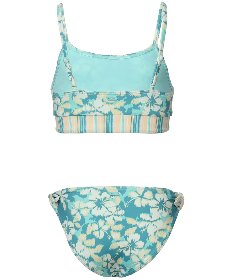 Girls' Hibiscus Mirage Bikini Set - Roxy