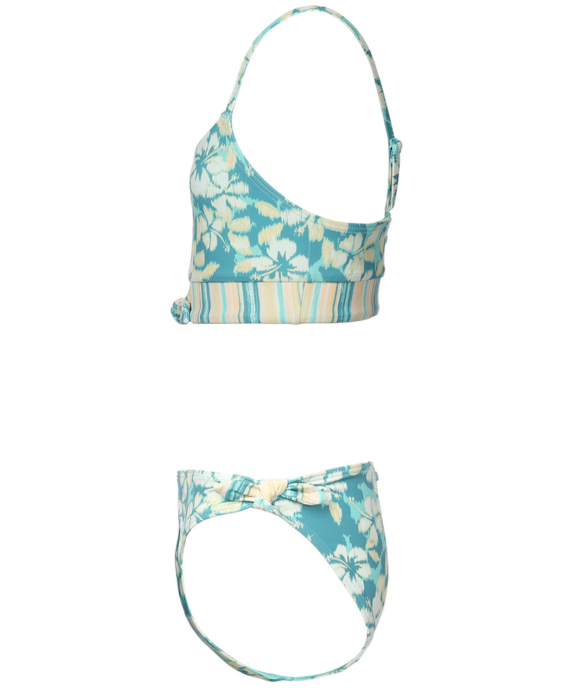 Girls' Hibiscus Mirage Bikini Set - Roxy