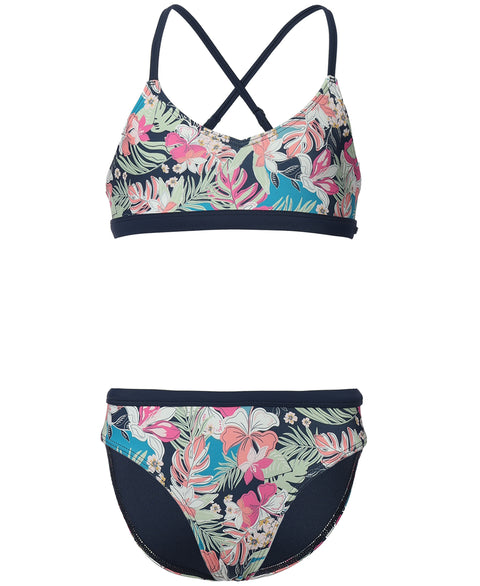 Girls' Moody Tropical Bikini Set - Roxy