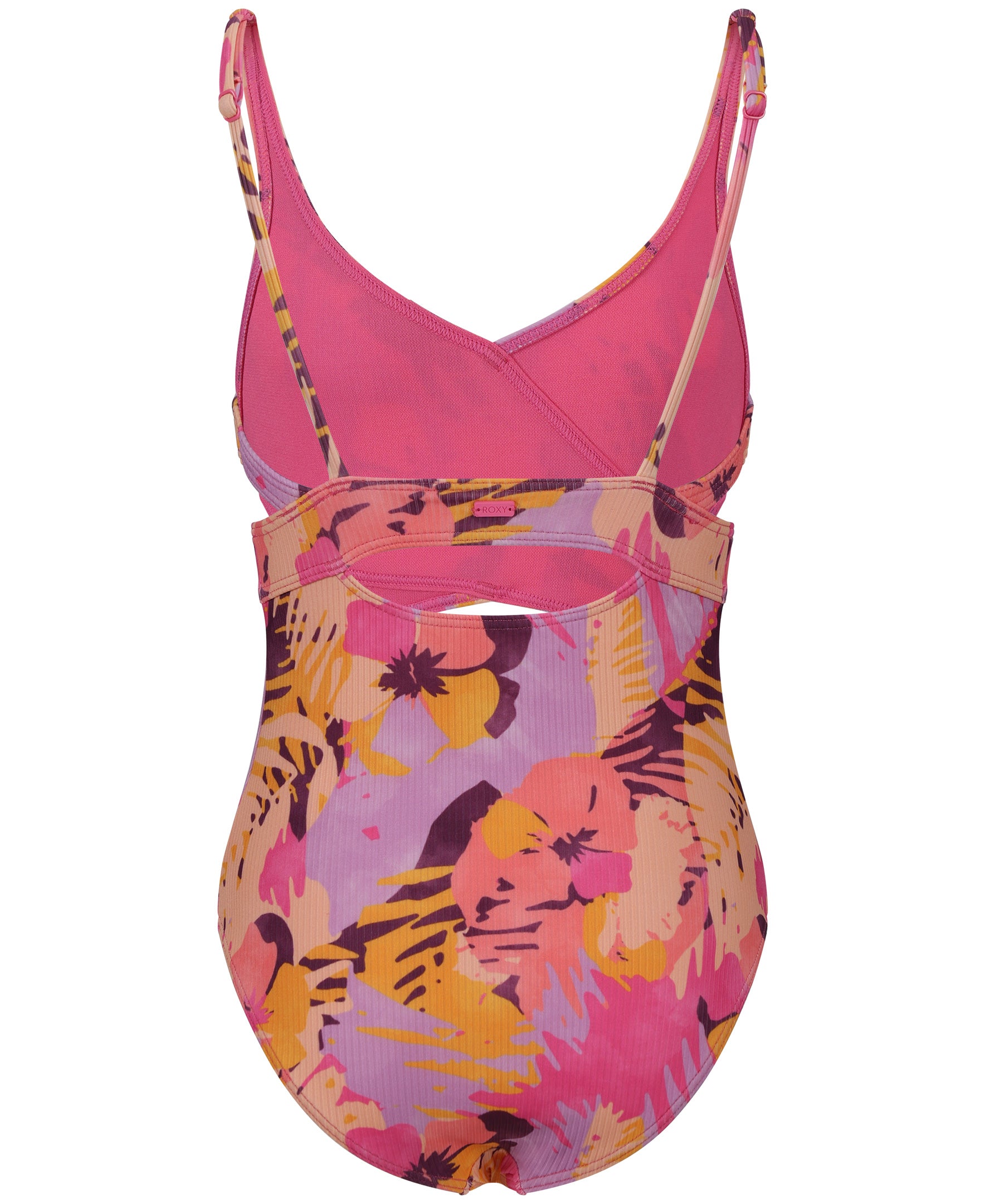 Girls' Beach Bliss One Piece - Carmine Rose - Roxy