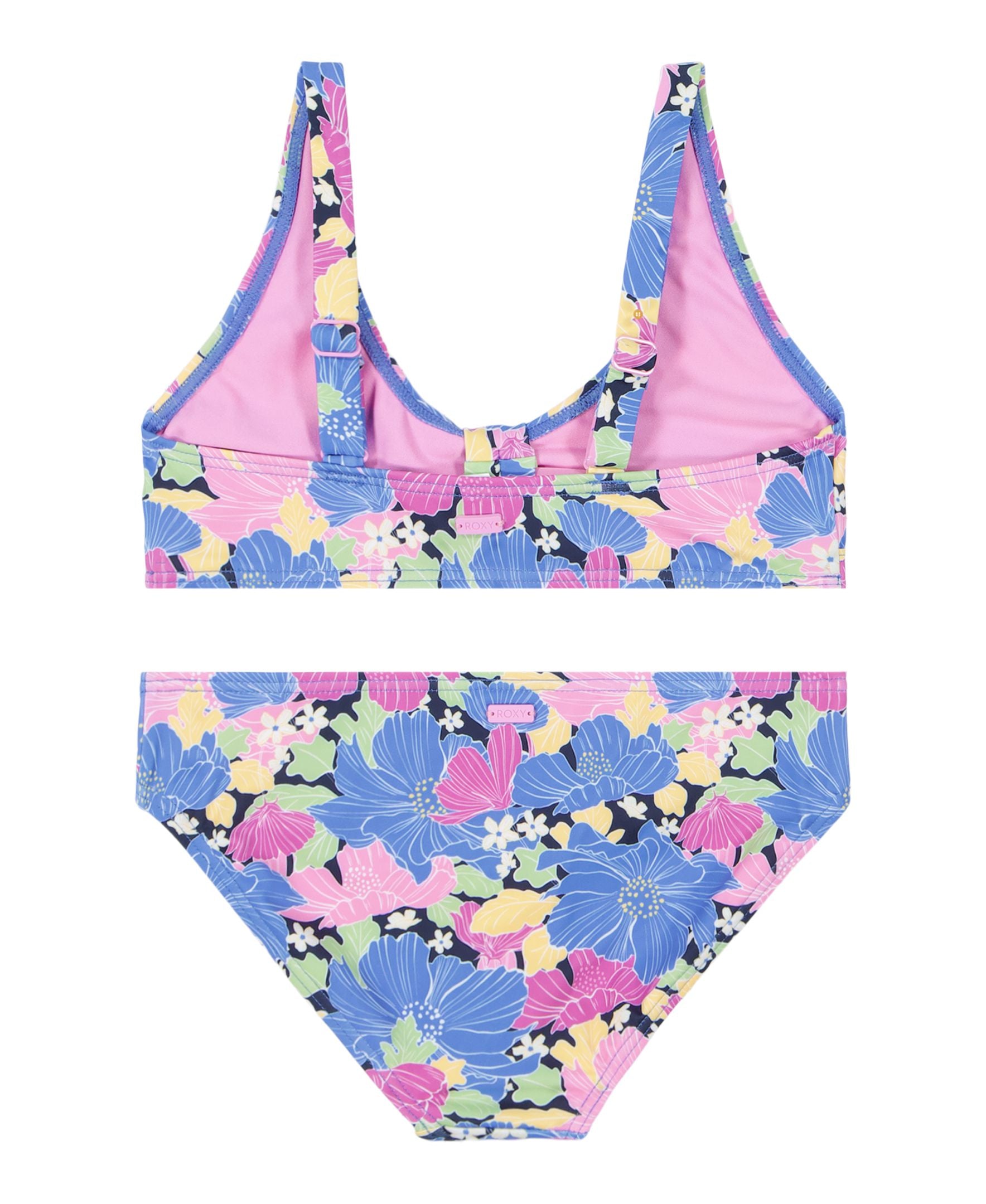 Girls' Outline Floral Bikini Set - Roxy
