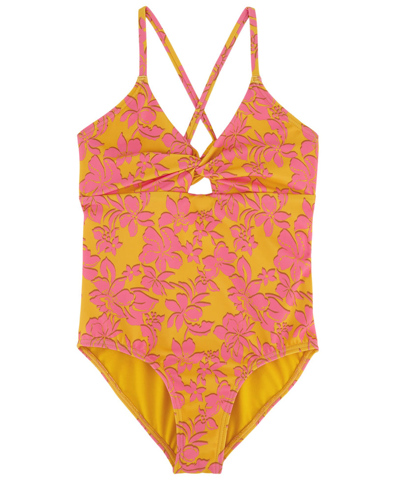 Girls' Island Time One Piece Swimsuit - Roxy