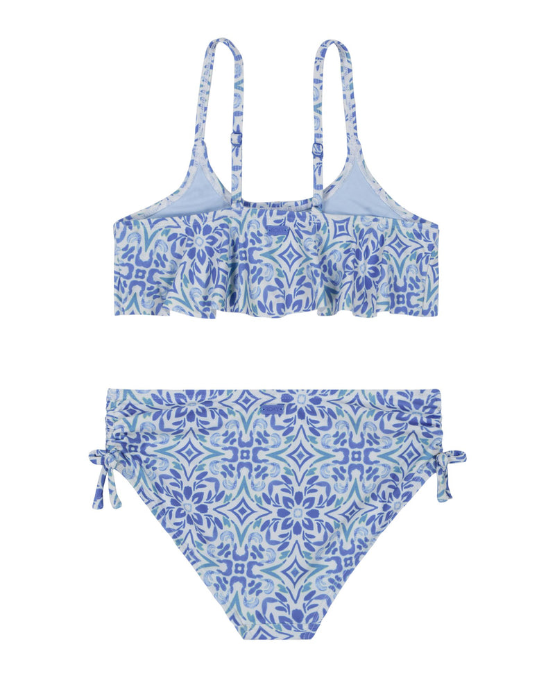 Girls' Fresco Tile Bikini Set - Roxy