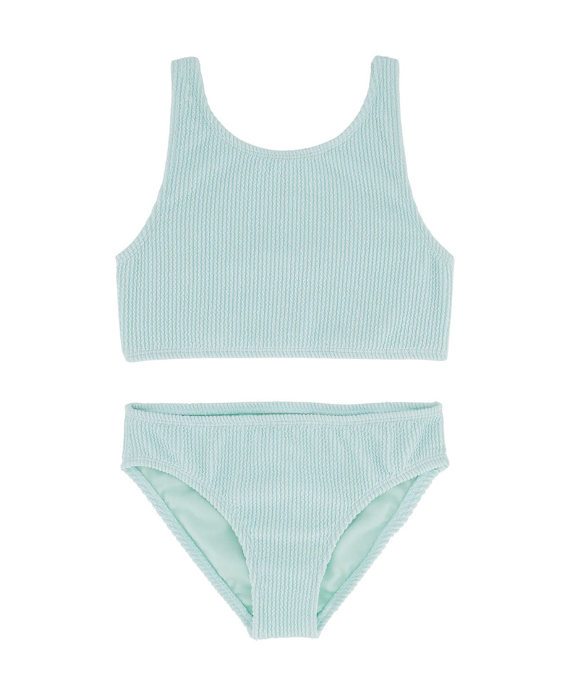 Girls' Crinkle Texture Bikini Set - Roxy