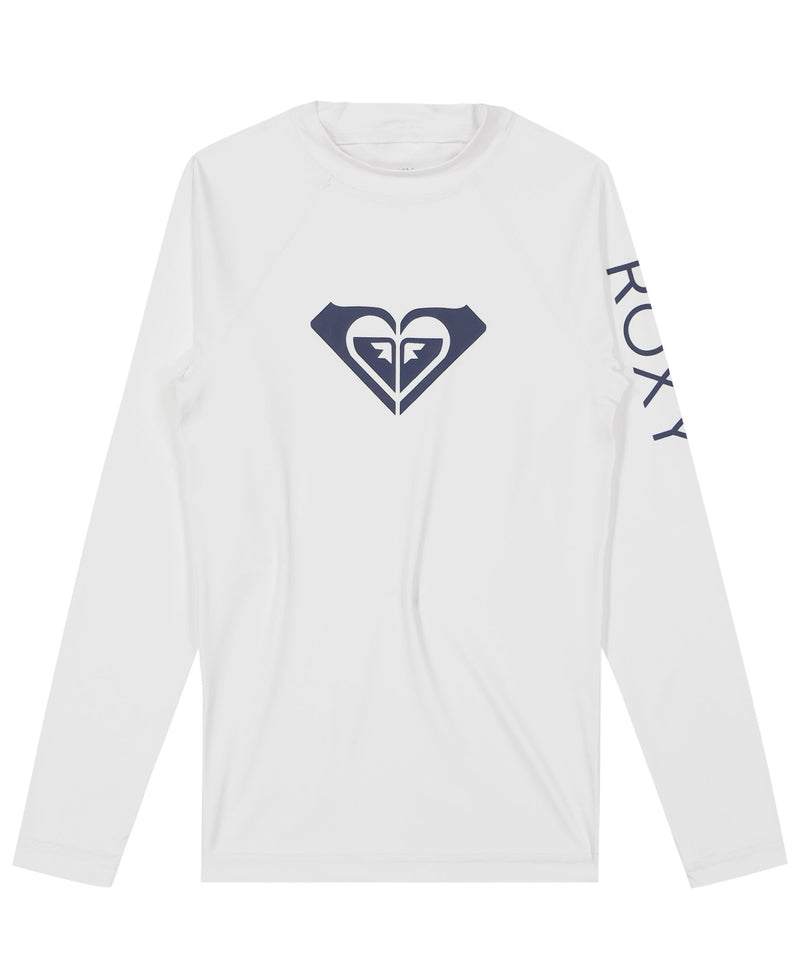 Girls' Whole Hearted Long Sleeve Rashguard - Roxy