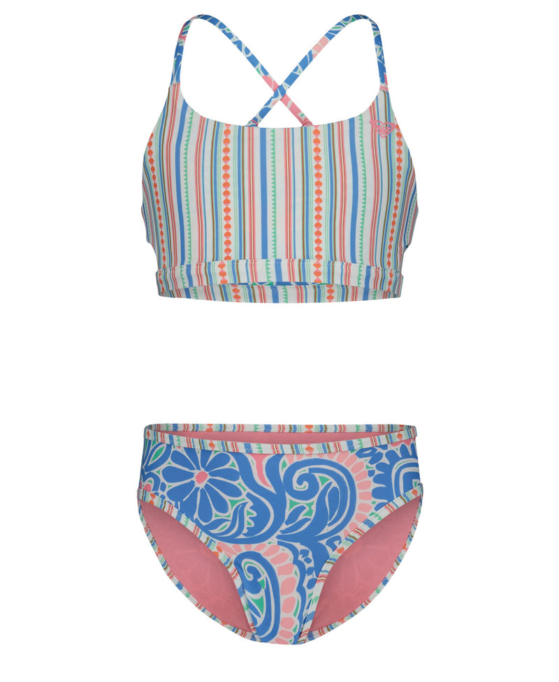 Girls' Cascais Rev Bikini Set - Roxy